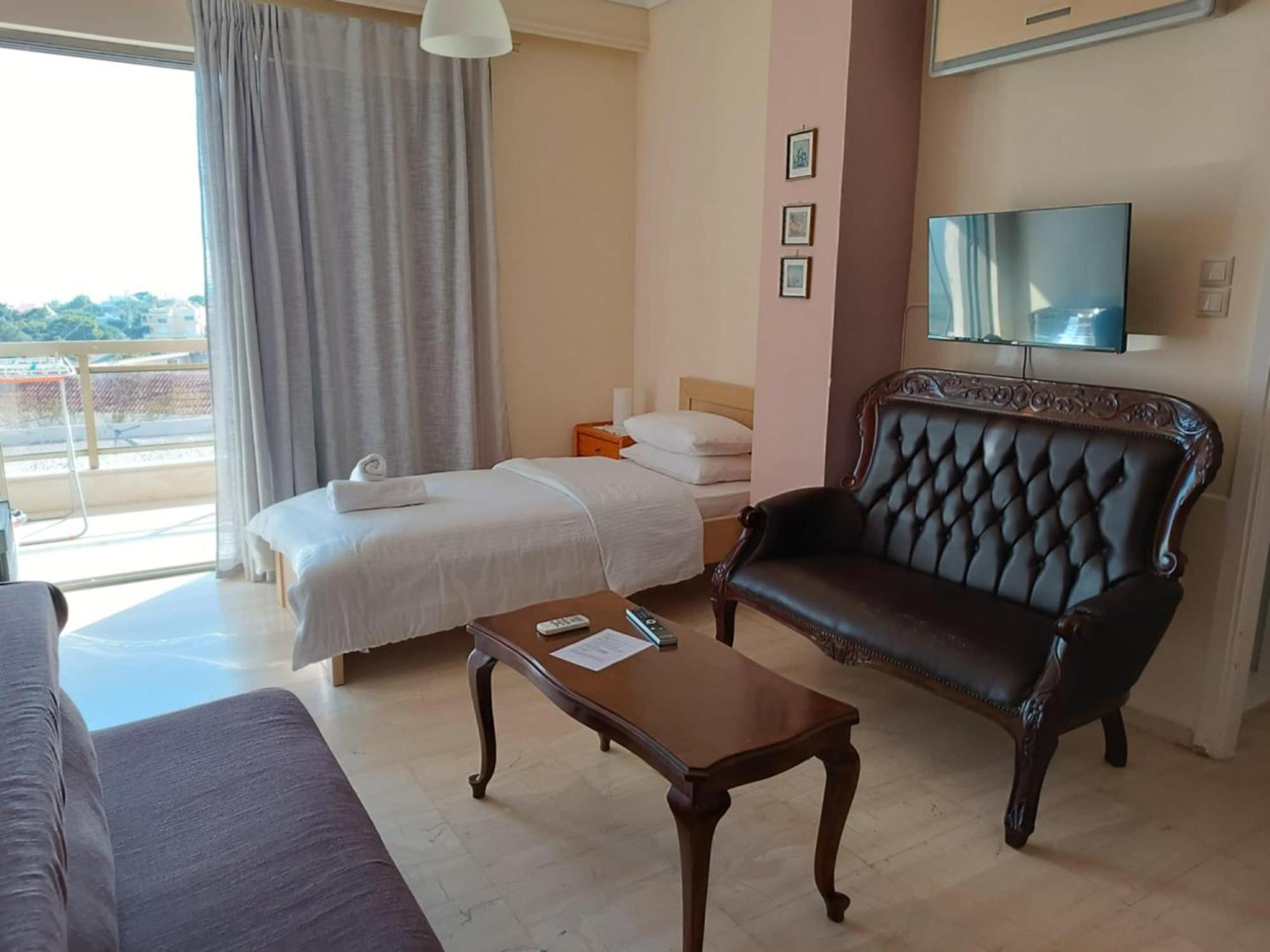 Amazing Sea View, Rafina Port, Athens Airport, Self-Check-In Apartment Exterior photo